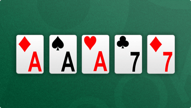 Full House Poker là gì? Những ván bài mạnh nhất trong poker